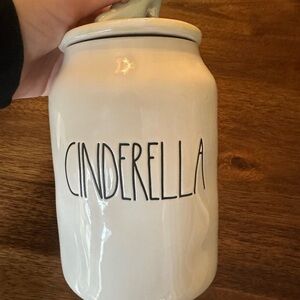 Rae Dunn Cinderella Ceramic Canister
